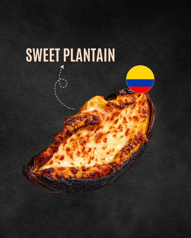 Sweet Plantain and Cheese.