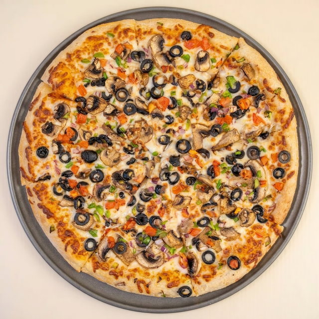 Medium Veggie Mozzarella.