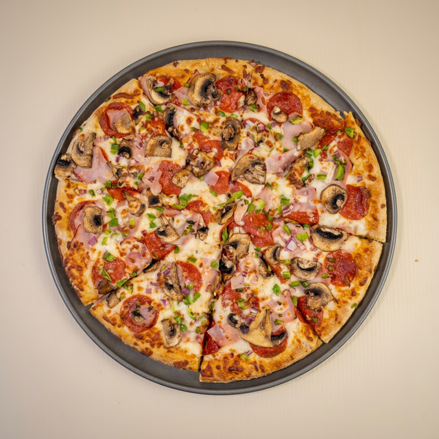 Small Full Combo Pizza.