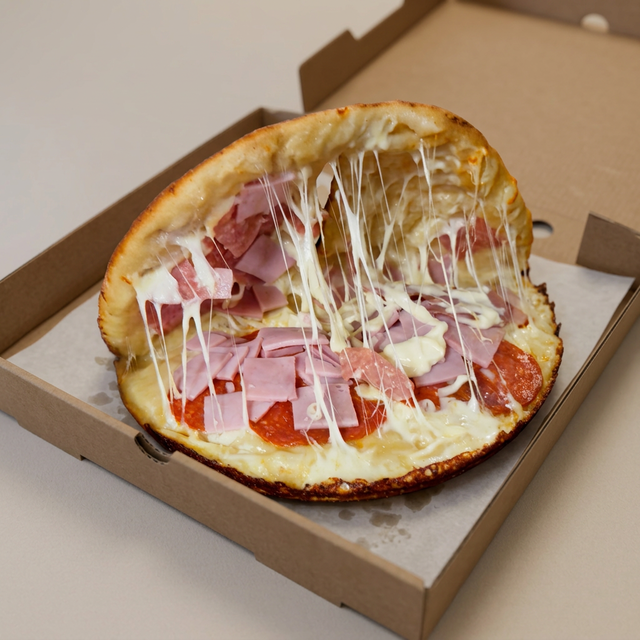 Ham & Cheese Calzone.